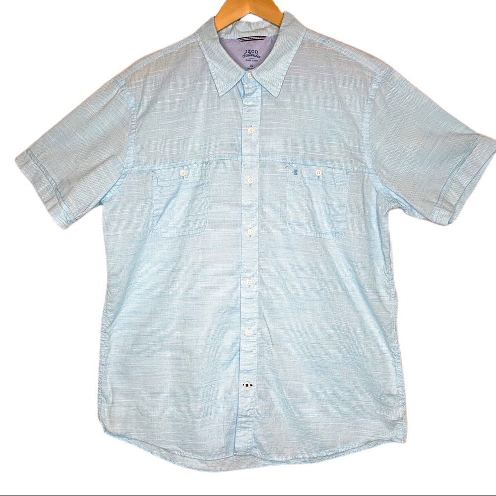 IZOD‎ Saltwater Relaxed 100% Cotton Short Sleeve